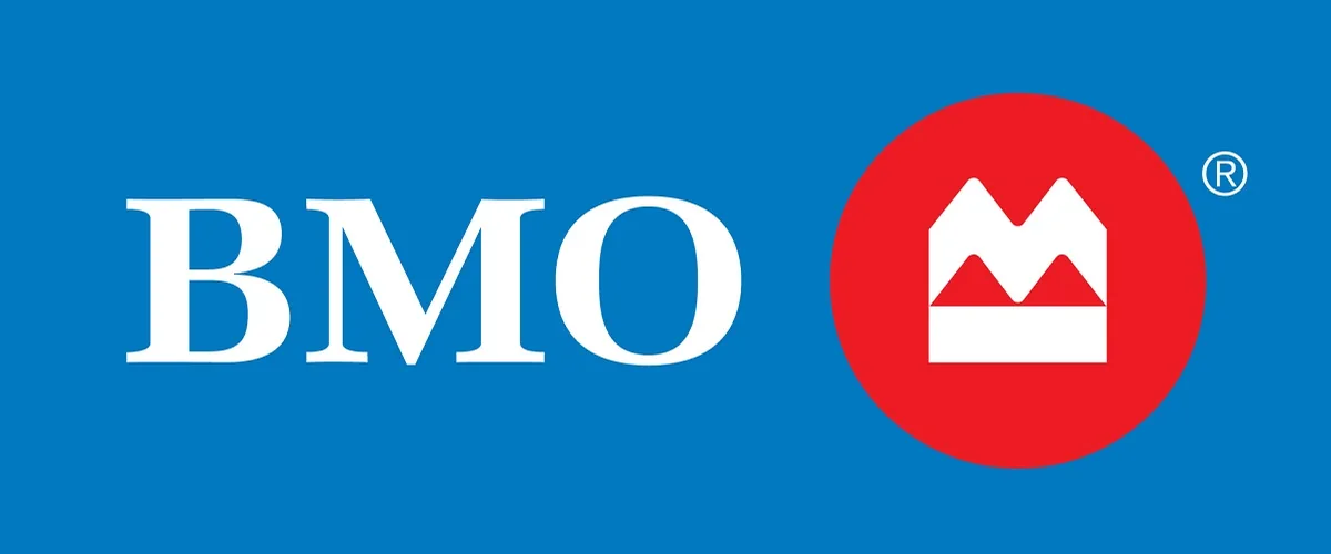 The BMO logo on a blue background.